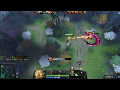 Dota 2 play game in Shadow Shaman