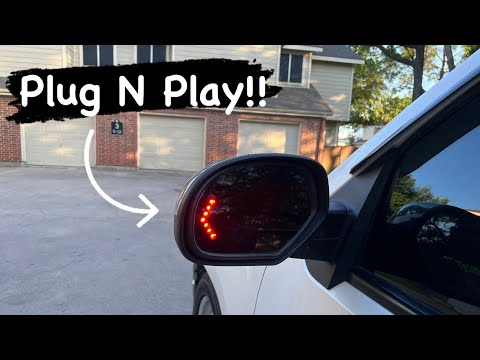 Installing TURN SIGNAL MIRRORS on my Sierra!!