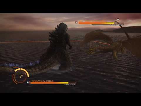 GODZILLA PS4 : Godzilla 2014 vs King Ghidorah