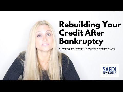#Rebuilding #Credit #After #Bankruptcy: 9 Steps to Good Credit