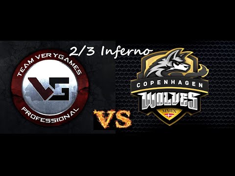 VeryGames VS CPH Wolves - 2/3 Inferno. Мажор DreamHack Winter 2013 Йенчепинг. Playoff 1/4 Стадия