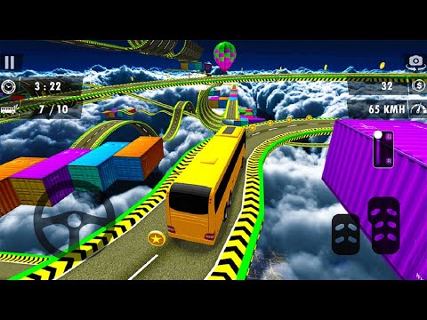 Impossible Bus Stunt Driving Game: Bus Stunt 3D - Android Gameplay