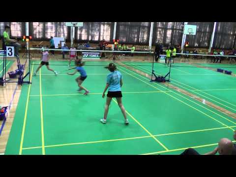 MČR U13: Petrušková, Růžičková - Zuzáková, Krpatová