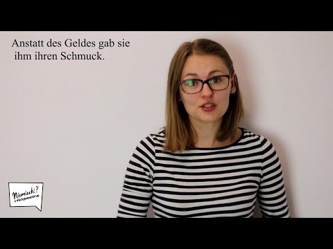 "Statt" + Genitiv - przyimki z dopełniaczem