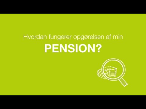 Hvordan fungerer opgørelsen af min pension?