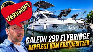Galeon 290 Fly-Bridge - gepflegt vom Erstbesitzer! #roomtour #boating #yacht #yachtlife #boatlife