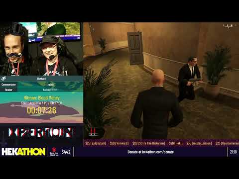 Hitman: Blood Money speedrun - Hekathon Offline 2022