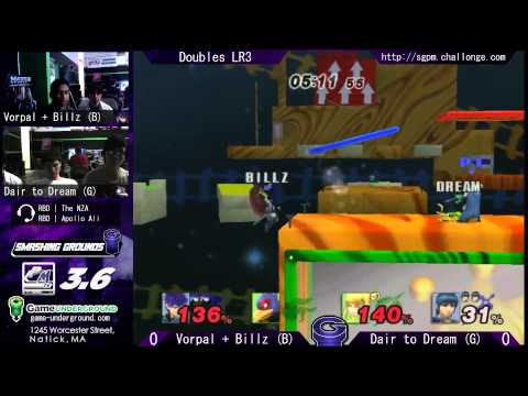 I Can't Believe It's Not Melee What a Twist! Doubles - Gotta Have Blue Hair (B) vs Dair To Dream (G)