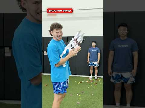 $1 Nerf Blaster gegen $1000 Nerf Blaster