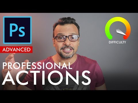 Make Professional Actions in Photoshop Advanced Urdu Hindi