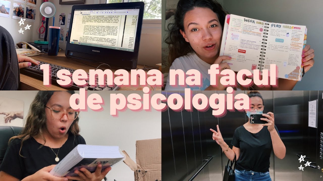 1 semana na faculdade de psicologia | rotina de uma estudante