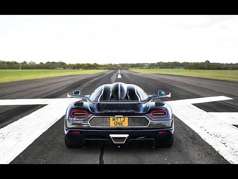 Koenigsegg One:1 - World Exclusive - Speedo POV High Speed Run. 225MPH at VMax200
