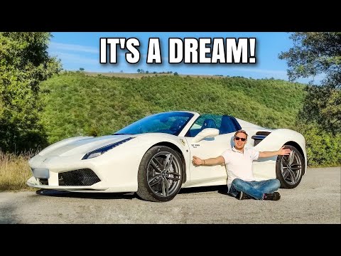 A DAY IN THE FERRARI 488 SPIDER! ⚠️670HP⚠️