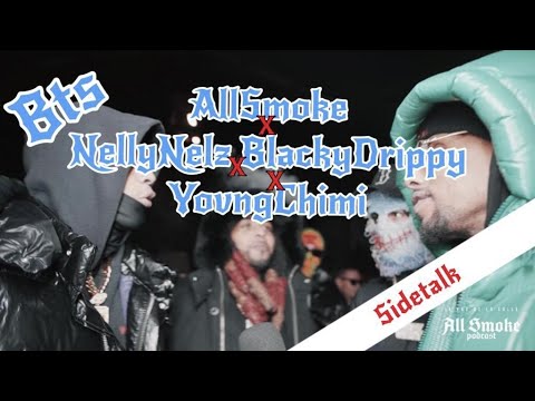 Nelly Nelly x YovngChimi x Blackly Drippy Behind the scenes"JUANITO ALIMANA' video shoot!