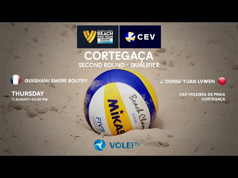 Guignan/Emere Maau Boutry (FRA)  vs J. Dong/Yuan Lvwen (CHN)  - Beach Pro Tour Cortegaça