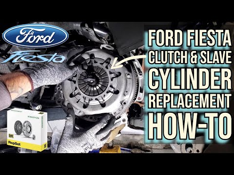 2011-2018 Ford Fiesta Clutch & Slave Cylinder Replacement How-To