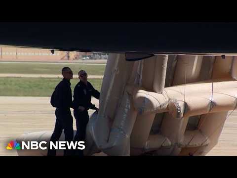 Air Force One emergency slide mistakenly deployed