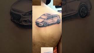 Best Tattoo Shop In Jaipur  Car Tattoo on Back Don