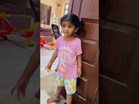#chocolate is the pain killer for vihana#fun #cutebaby
