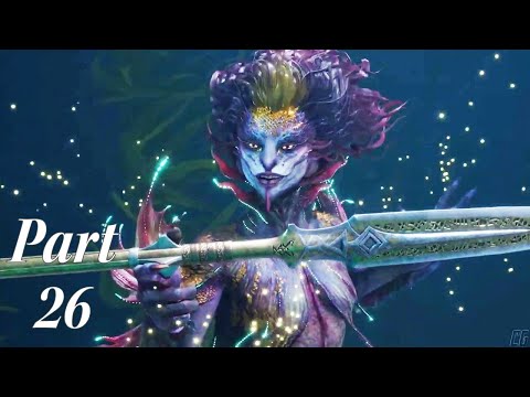 GOD OF WAR RAGNAROK PS5 Walkthrough Gameplay Part 26 - MERMAID & SPEAR (FULL GAME)