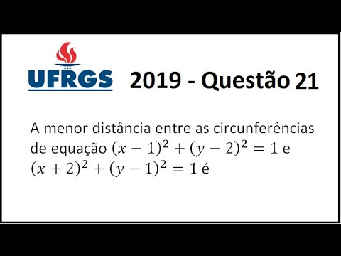 UFRGS 2019 - Questão 21