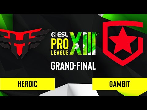 CS:GO - Gambit vs. Heroic [Vertigo] Map 2 - ESL Pro League Season 13 - Grand-Final
