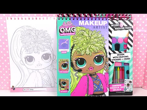 Poupées LOL OMG Kit Activités Coloriage