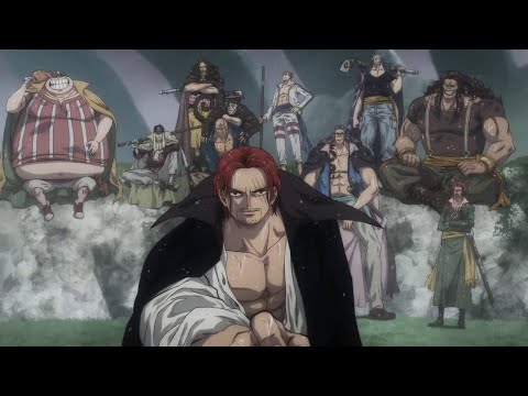 Shanks arrives to save uta - Shanks vs kizaru | One Piece film Red