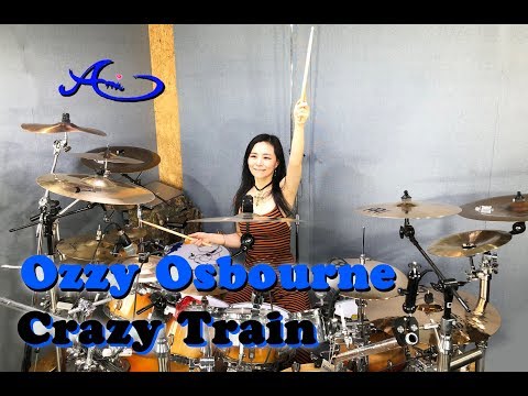 Ozzy Osbourne - Crazy Train drum cover by Ami Kim (#52) Video