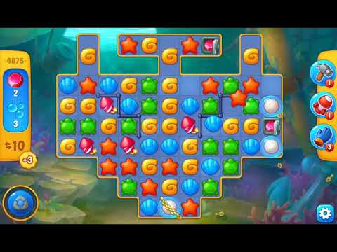 Fishdom 2021 - Level 4875   #Playrix #Fishdom #gaming