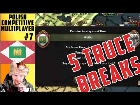 [EU4] FIVE Trucebreaks, One conflict in Italy Competitive Multiplayer Game