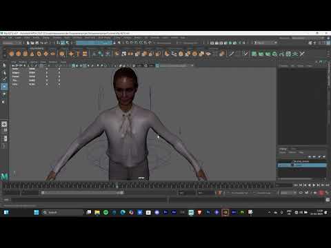 HUMAN (FEMALE) BODY FULL RIG WITH FACE EXPRESSION |  MAYA | BLEND SHAPE |