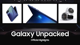 Samsung Official Highlights | Galaxy Unpacked July 2025 