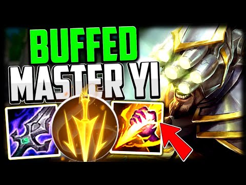 90% DAMAGE REDUCTION MASTER YI IS LEGIT BUSTED🔥 | This is what Master Yi Can do AFTER THE BUFFS👌