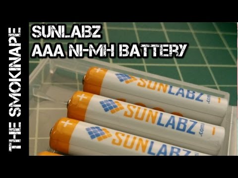 SunLabz AAA Ni-MH Rechargeable Battery Capacity Testing - TheSmokinApe