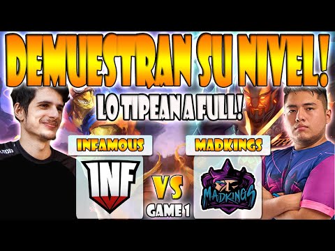 INFAMOUS VS MADKINGS BO3[GAME 1] DAAD, PIPI VS 4DR, MINI - DPC SA 2023 TOUR 2:DIVISION 1 - DOTA