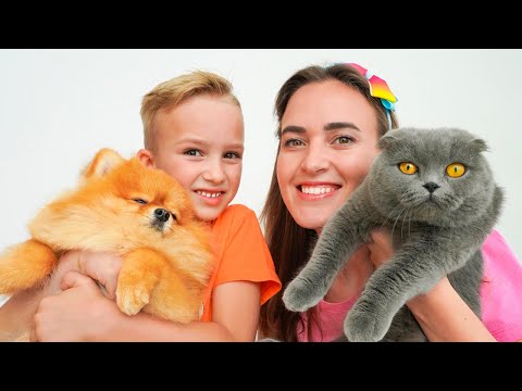 Vlad y mamá intercambian perros y gatos como mascotas