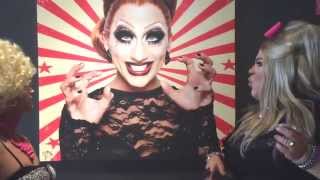 Exploring Magnus Hastings "Why Drag?" exhibit.