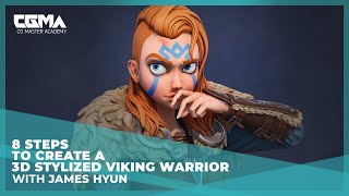 8 Steps to Create a 3D Stylized Viking Warrior | James Hyun
