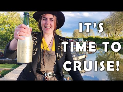 Ep 60: It's time to CRUISE! Lizbef sets off on Leviathan the canalboat!