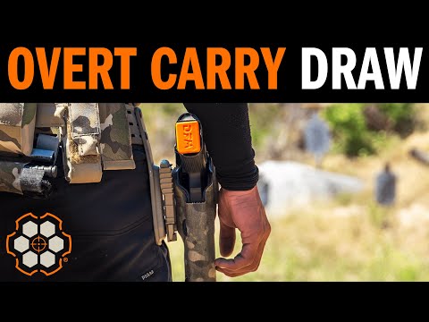 How to Draw a Pistol from an Outside the Waistband Holster at 3 O'Clock