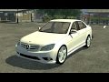 Mercedes-Benz C350 v 1.1 для Farming Simulator 2013 видео 1