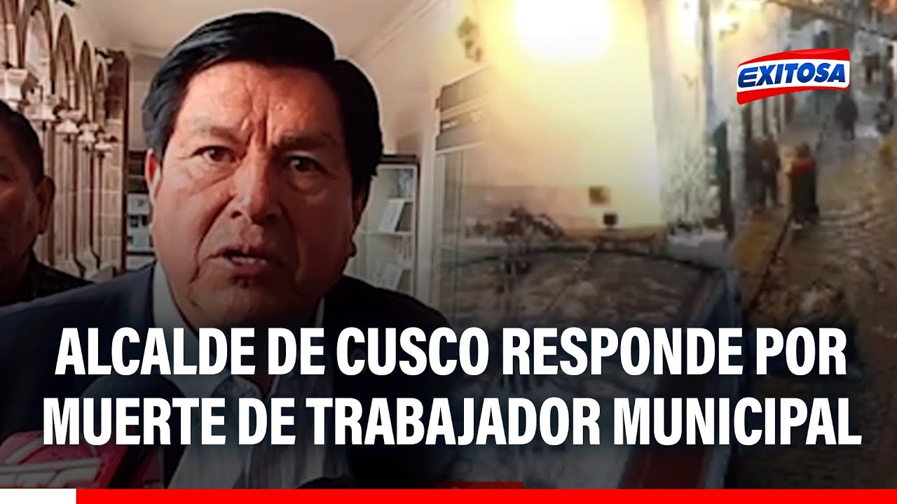 🔴🔵Tragedia en calle Suecia: Alcalde de Cusco en contradicciones sobre muerte de trabajador municipal