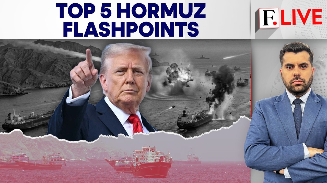Top Developments: Strait of Hormuz on Edge as US-Iran Ceasefire Faces Fresh Strain | Firstpost Live