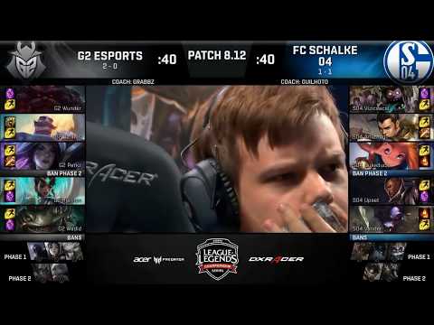 G2 (Perkz Kai'sa) VS SO4 (Nukeduck Zoe) Highlights   2018 EU LCS Summer W2D1