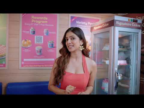 A rewards program as sweet as Malavika Mohanan. Join the club, we give back in dessert.