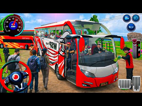 Real Bus Game Driving 3D: New offroad bus driving simulator 2026 game - android gameplay