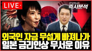 [LIVE] (1)외국인 자금 무섭게 빠져나간다. 고환율은 '정말' 서학개미 탓인가? (2)일본 금리인상 무…