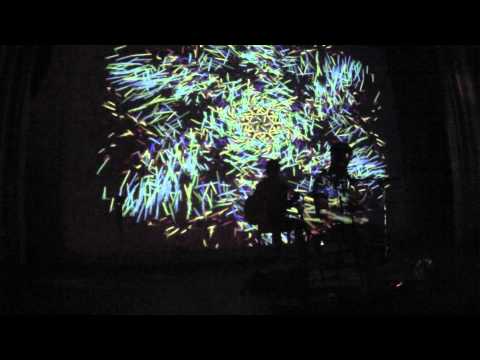 Live Digital Psychedelia: Michael Garfield + Topher Sipes (guitar/electronics + particle animation)