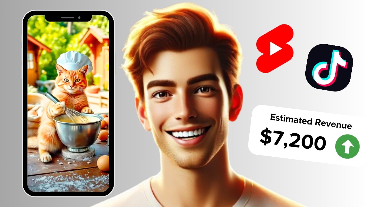 How I create VIRAL Animal Cooking Videos with AI (YouTube Shorts, IG Reels & TikTok)